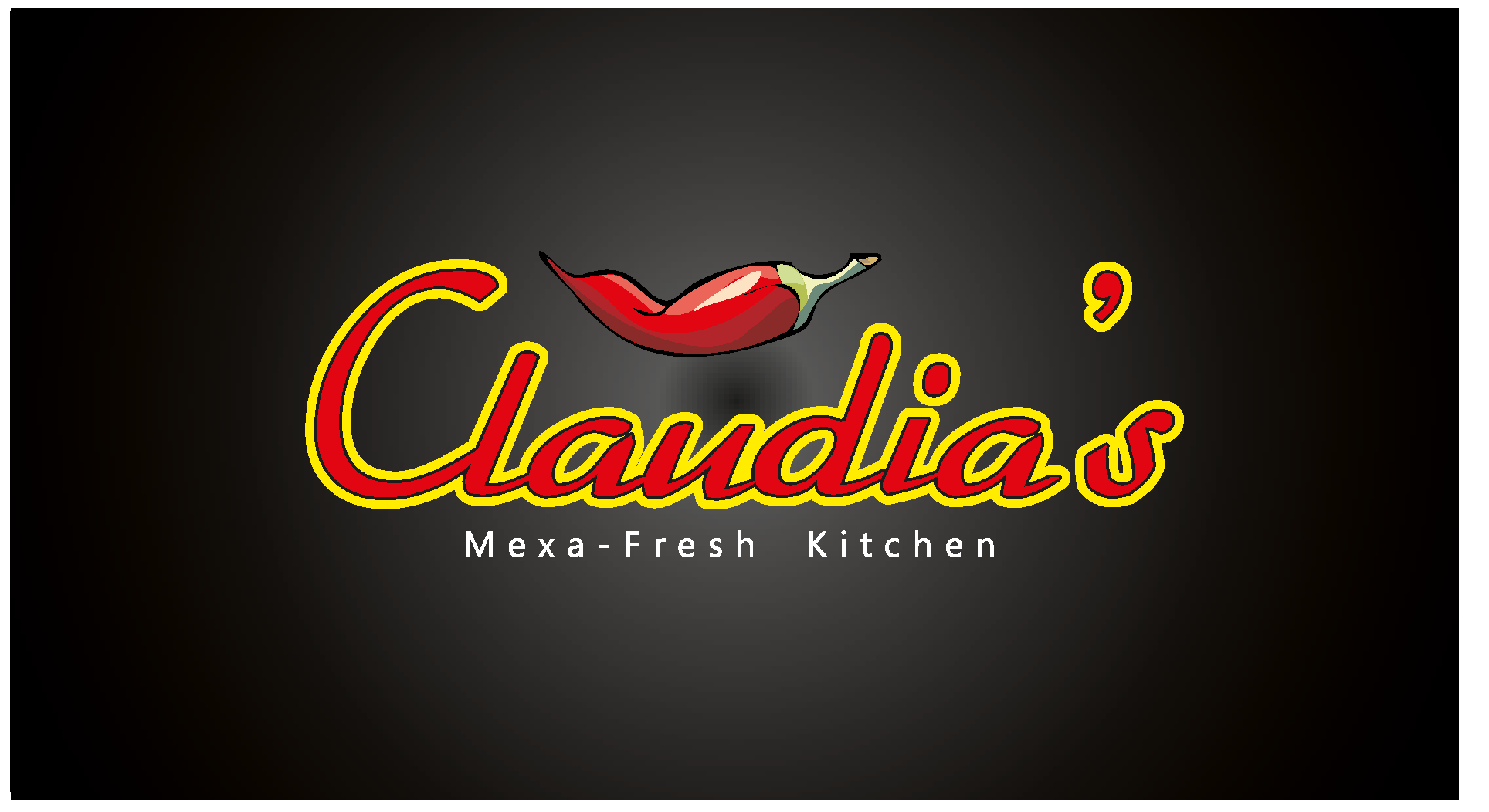 Claudia's Mexa Fresh Kitchen Logo Vector Logo